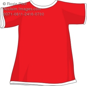 Red T Shirt Royalty Free  Rf  Clip Art Drawing