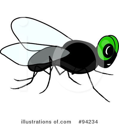 Royalty Free  Rf  House Fly Clipart Illustration By Pams Clipart