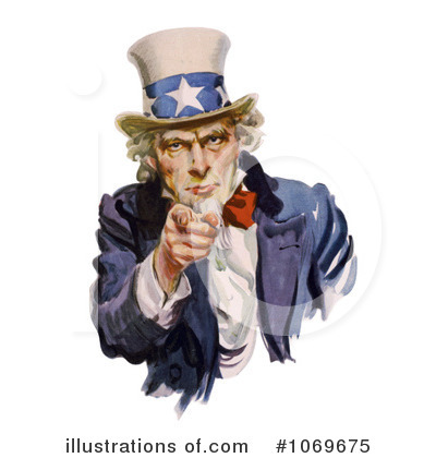 Royalty Free  Rf  Uncle Sam Clipart Illustration By Jvpd   Stock