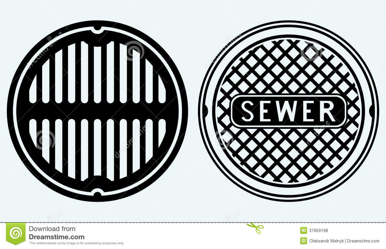 Sewer Lid Clipart Sewer Manhole