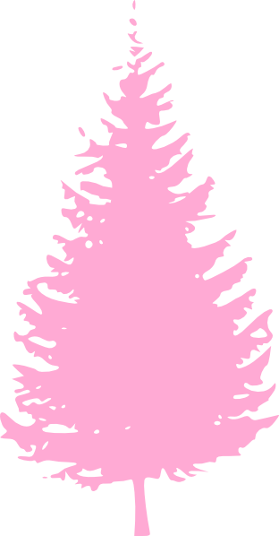 Soft Pink Tree Clip Art At Clker Com   Vector Clip Art Online Royalty
