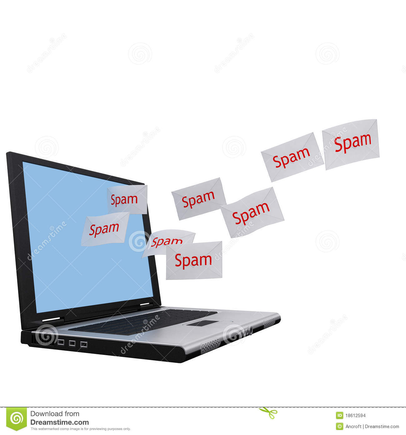 Spam Mail Junk Mail Stock Images   Image  18612594