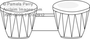     Stock Photography Clipart Images And Stock Photos Of Bongo Drums
