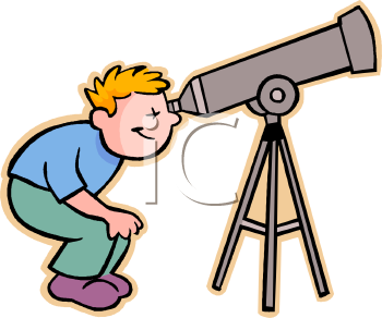Telescope Clipart 0511 0809 0822 3059 Boy Looking Through A Telescope