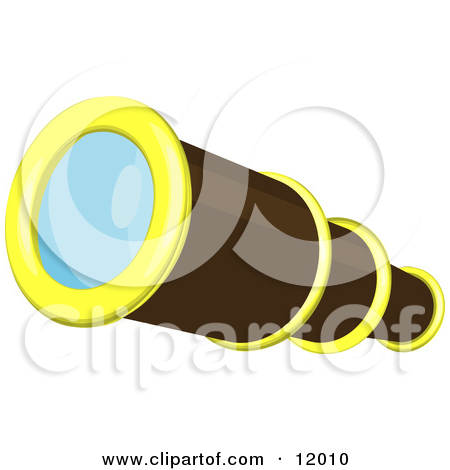Telescope Clipart Illustration By Geo Images  12010