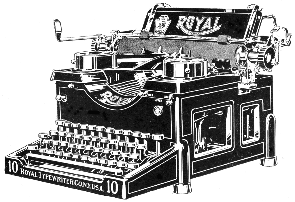 Typewriter   Clipart Etc
