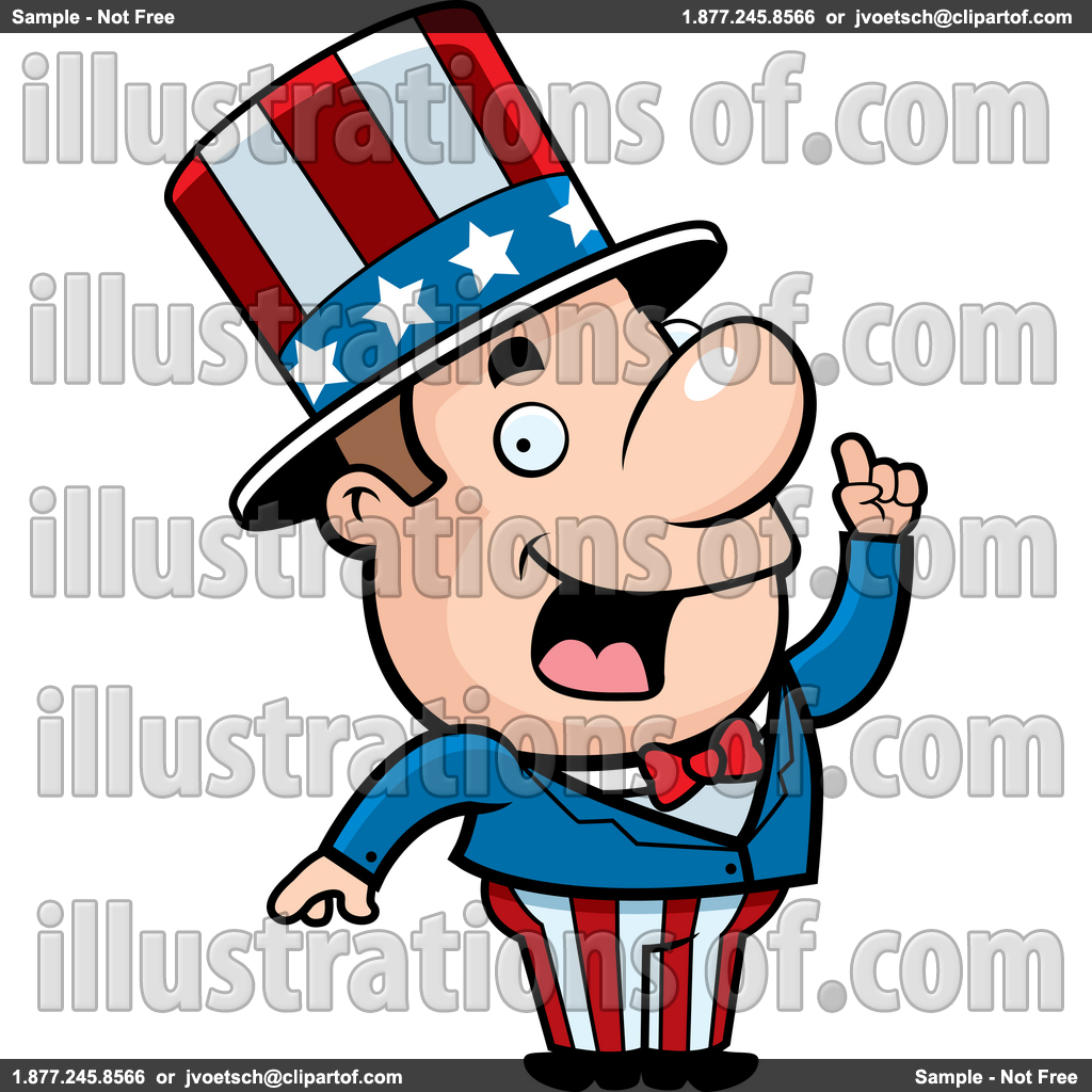 Uncle Sam Clip Art Uncle Sam Clipart By Cory Thoman Royalty Free Rf    