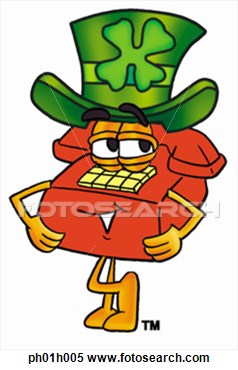Clipart   Phone And Irish Hat  Fotosearch   Search Clipart    