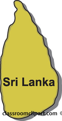 Clipart   Sri Lanka Map13   Classroom Clipart