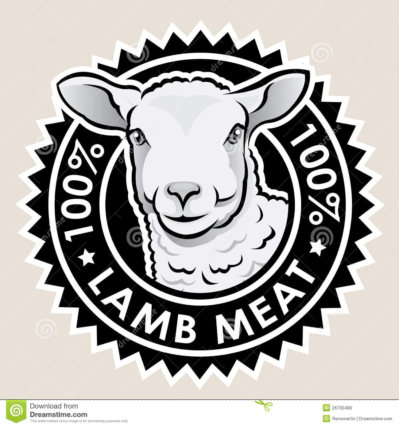 Lamb Meat 100  Stock Photo   Image  26700480