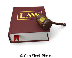 Law Book Illustraties En Clipart