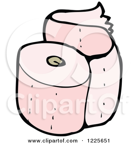 No Toilet Paper Clipart Clipart Of A Roll Of Pink