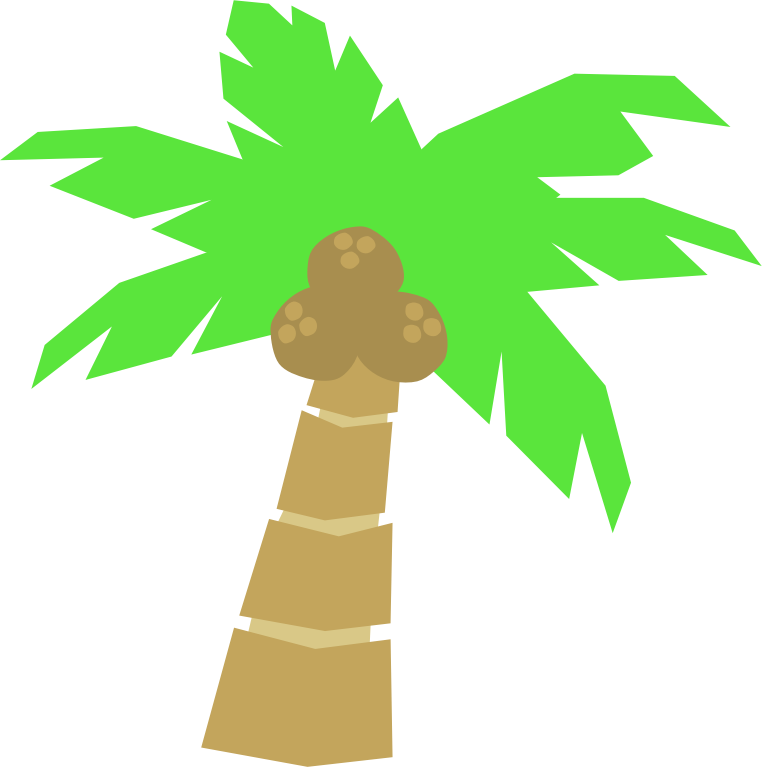 Palm Tree By Scout   A Clip Art Of A Palm Tree