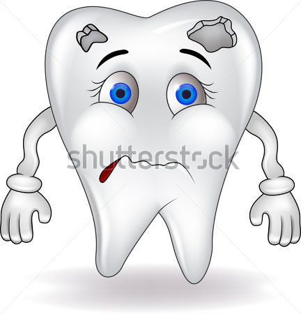 Sad Tooth Clip   