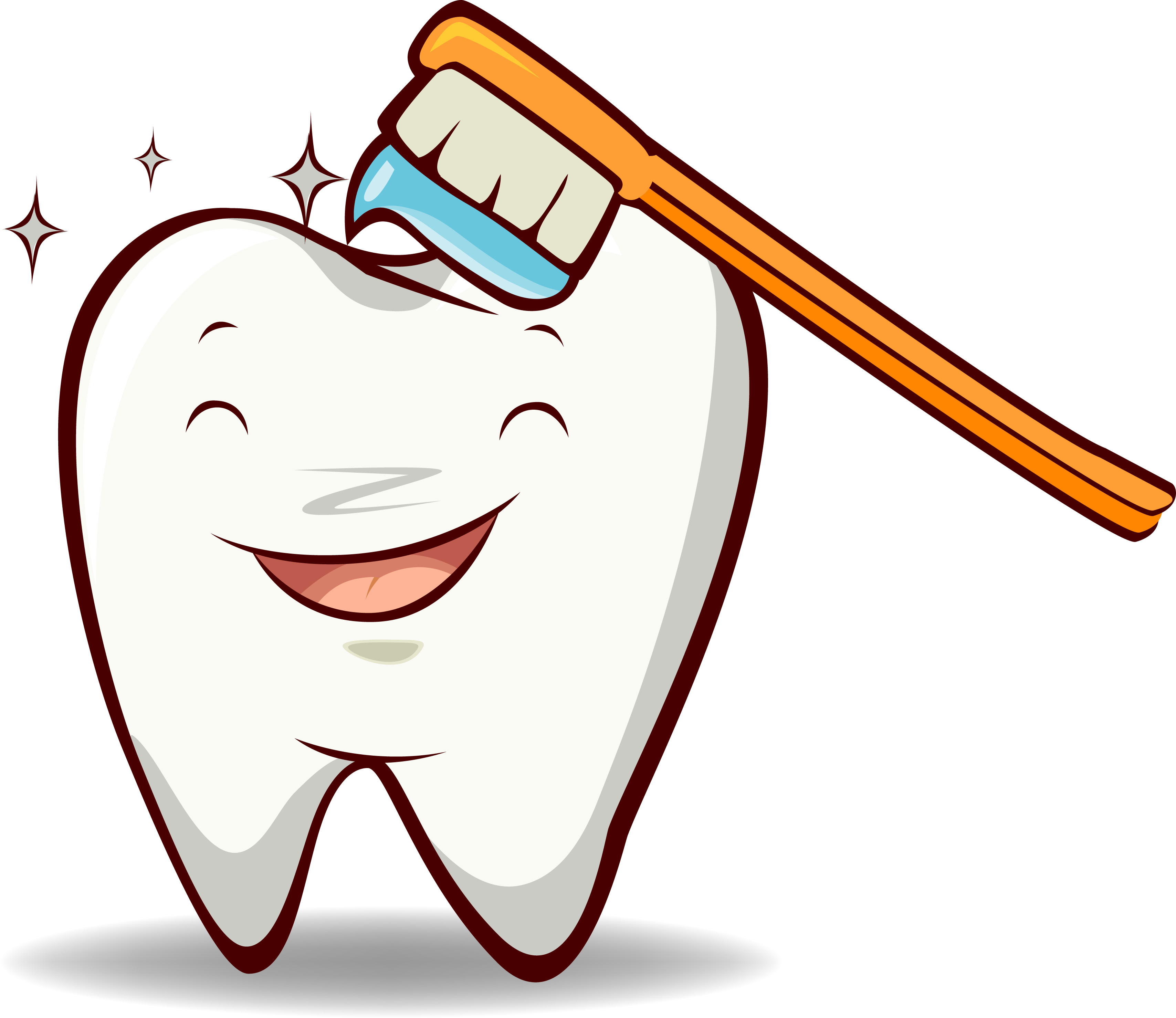 Sad Tooth Clipart Happy And Sad Tooth Clipart