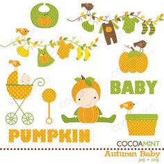     So Cute For Fall Baby Shower   5 More Printables Baby Fall Baby Autumn