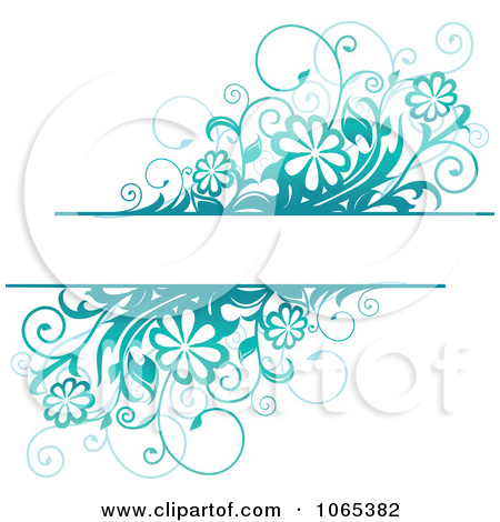 Turquoise Daisy Background With Copyspace By Seamartini Graphics