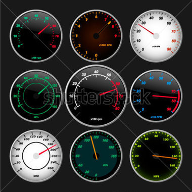     And Rpm Gauge Set Also Available In Stock Vector   Clipart Me
