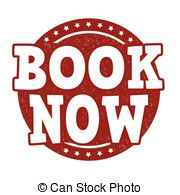 Book Now Stamp   Book Now Grunge Rubber Stamp On White
