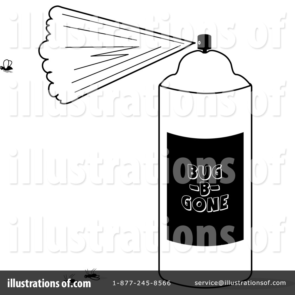 Bug Spray Clipart  73938 By Pams Clipart   Royalty Free  Rf  Stock