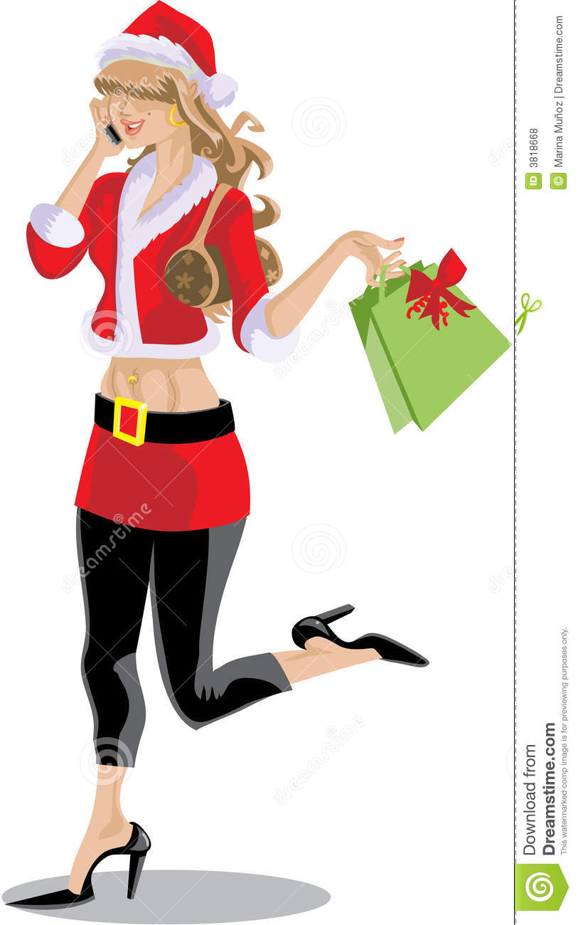 Chit Chat Shopping Royalty Free Stock Photos   Image  3818668