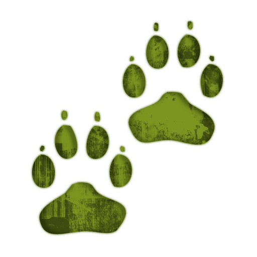 Green Dog Paw Clip Art   Clipart Panda   Free Clipart Images