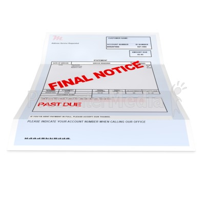 Medical Bill Past Due   Medical And Health   Great Clipart For