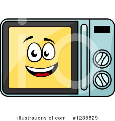 Microwave Clipart  1235829   Illustration By Seamartini Graphics