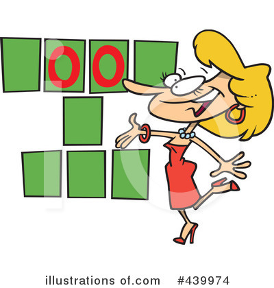 Royalty Free  Rf  Game Show Clipart Illustration By Ron Leishman