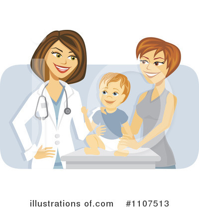 Royalty Free  Rf  Pediatrician Clipart Illustration  1107513 By Amanda