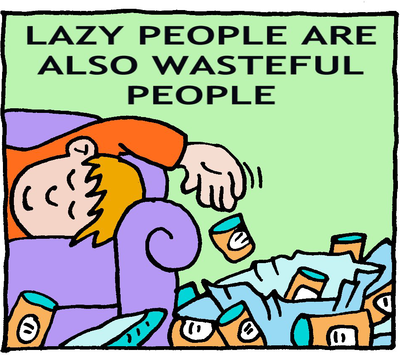 Waste Clipart Lazy Waste