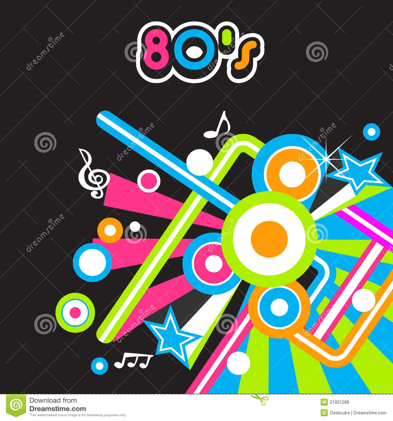 80 S Party Background Royalty Free Stock Photos   Image  21921288