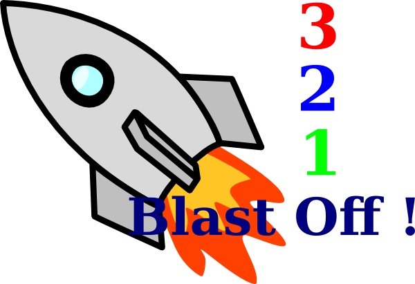 Blast Off Clip Art At Clker Com   Vector Clip Art Online