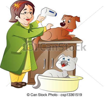 Care Of A    Csp13361519   Search Clipart Illustration Drawings And