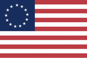 Free Clipart Picture Of The Original American Flag Old Glory