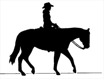 Free Cowboy On Horseback Clipart   Free Clipart Graphics Images And
