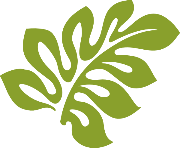 Hibiscus Leaf Clip Art At Clker Com   Vector Clip Art Online Royalty    