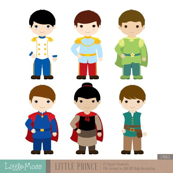 Little Prince Digital Clipart 1 By Littlemoss On Etsy