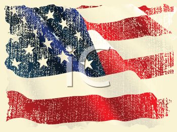 Old Glory Faded Flag Background   Royalty Free Clipart Image