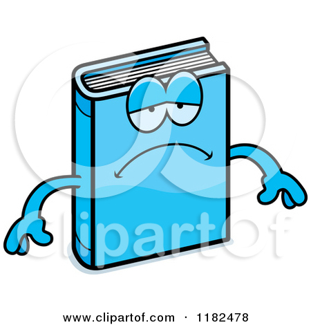 Royalty Free  Rf  Blue Book Mascot Clipart Illustrations Vector