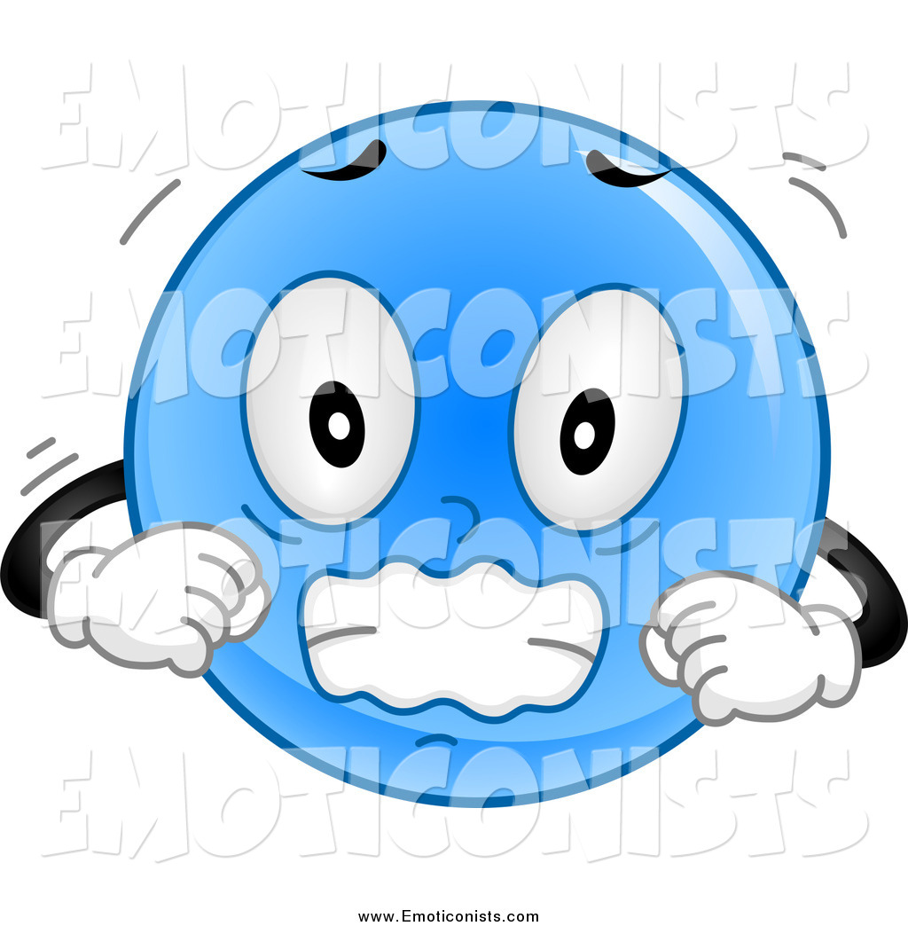 Shivering Cold Clipart Clip Art Of A Blue Shivering
