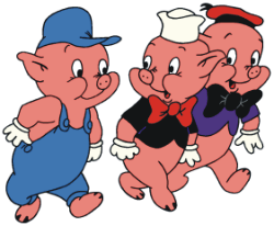 Three Little Pigs  From Disney    Weirdspace
