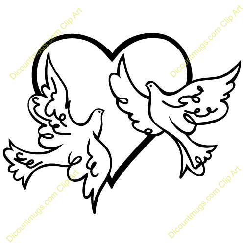 Wedding Doves Clip Art   Clipart Panda Free Clipart Images