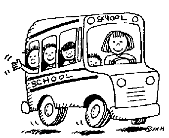 Black And White School Bus Clipart Images   Pictures   Becuo