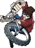Bmx Tattoos Designs Bikes And Parts Picture