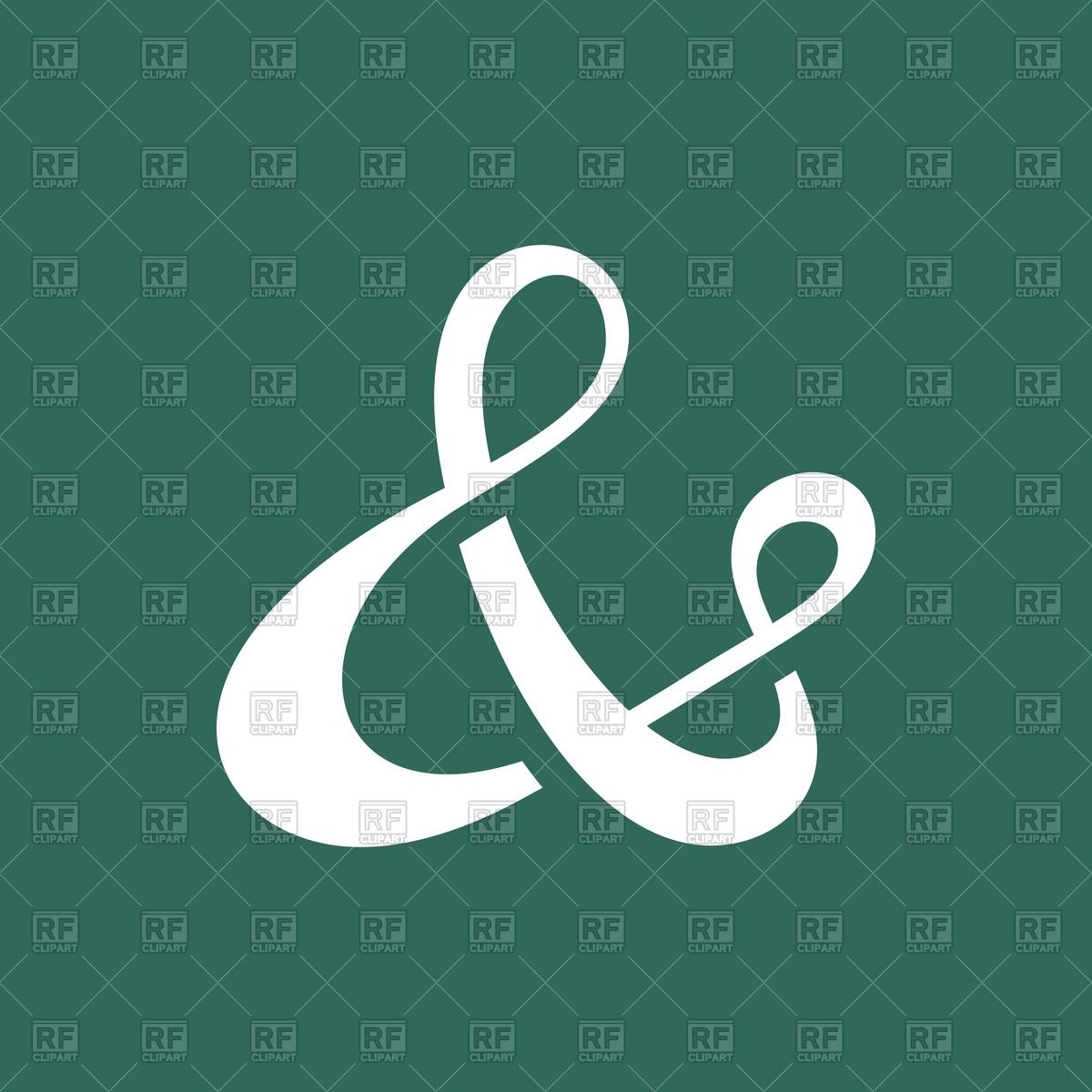 Elegant Ampersand Symbol 51788 Signs Symbols Maps Download