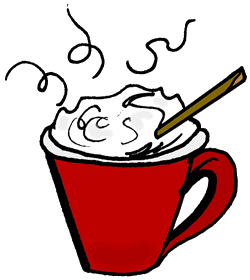 Full Version Of Hot Cocoa With Cinnamon Stick And Whip Cream Clipart