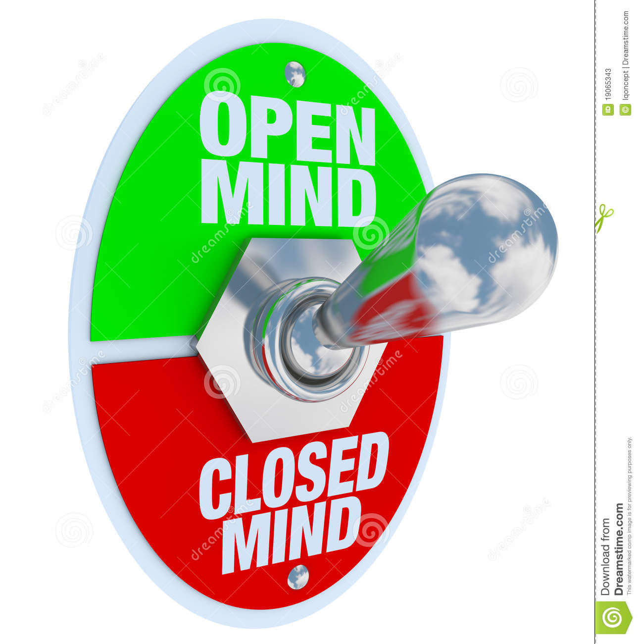 Open Minded Clipart Open Vs Closed Mind   Toggle