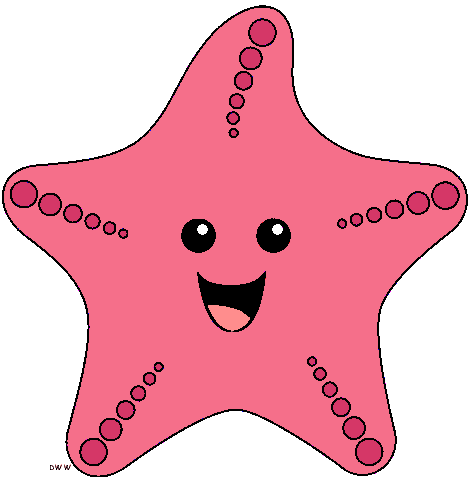 Pink Starfish Clipart   Clipart Panda   Free Clipart Images