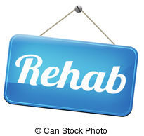Rehabilitation Rehab For Drugs Alcohol Addiction Or Sport Clipart